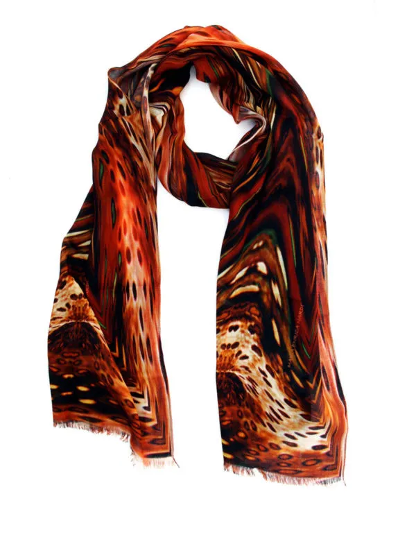 Maria Enrica Nardi Étole - Dalida - Orange | SL401L44210ORBR