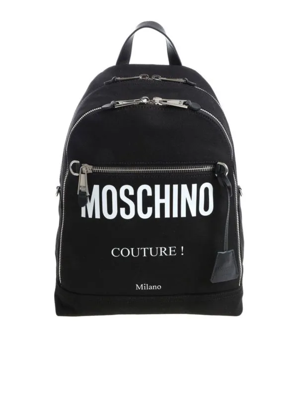 Moschino Sac À Dos - Noir - Noir - Homme | 760682031555