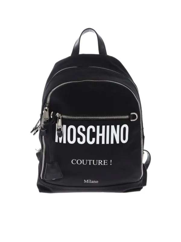 Moschino Sac À Dos - Noir - Noir - Homme | 760682012555