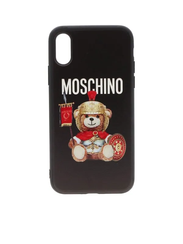 Moschino Étui - Iphone Xs / X - Noir - Femme | 793083012555