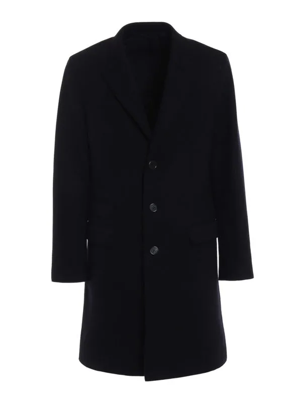 Neil Barrett Manteau - Couleur Unie - Noir - Homme | BCA189ZF00601