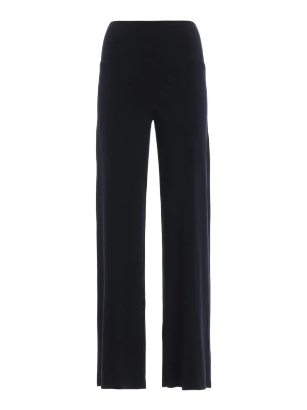 Norma Kamali Pantalons Décontractés - Bleu Foncé | KK1267PL019012MIDNIGHT