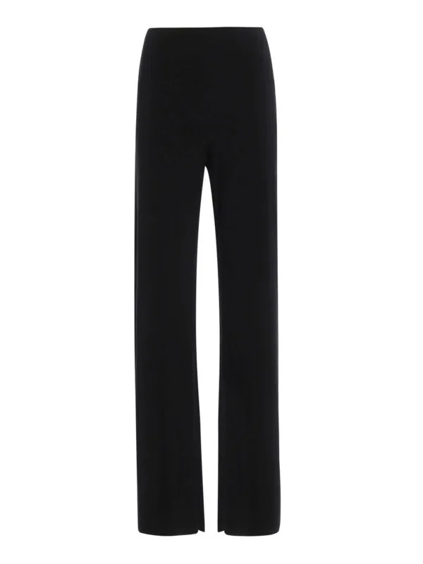 Norma Kamali Pantalon Casual Noir Pour Femme | KK4257PL111001