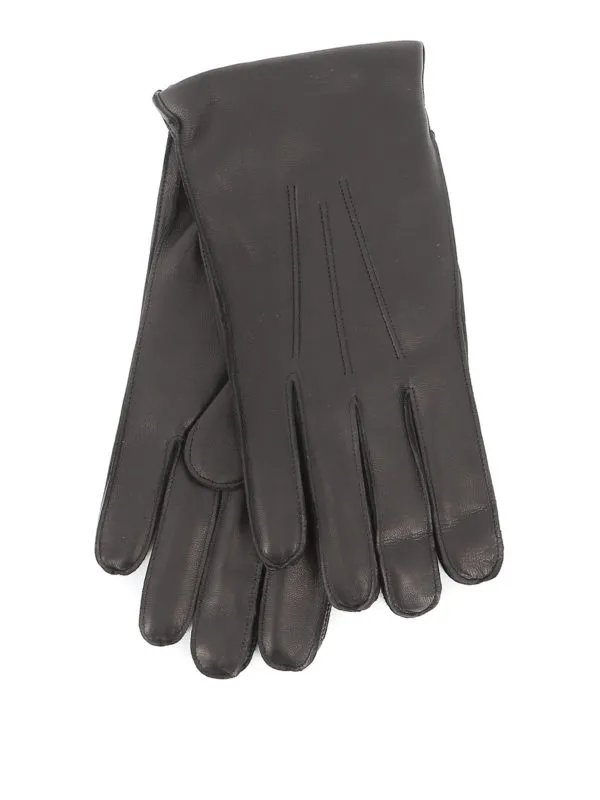 Orciani Gants - Nappa Flake - Noir - Femme | GU0071NAPPAFLAKENERO