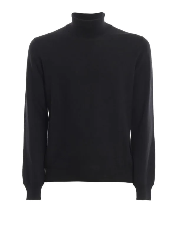 Paolo Fiorillo Pull Col Roulé - Noir - Noir | 5515714290099