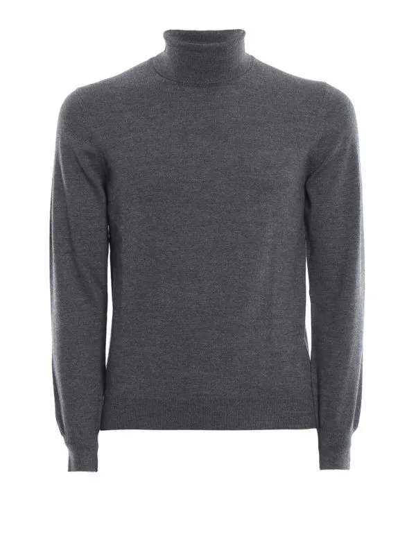 Paolo Fiorillo Pull Col Roulé - Gris - Gris | 5515714290088
