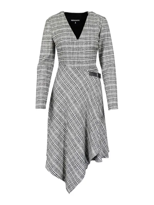 Patrizia Pepe Robe Au Genou - Gris - Gris - Femme | 2A2114A7O6J3H1