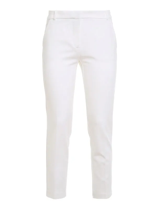 Pinko Pantalons Décontractés - Bello 100 - Blanc | 1G15LF5872Z05