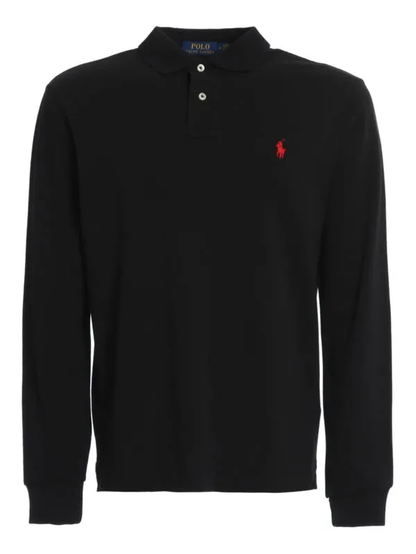 Polo Ralph Lauren Polo - Custom Slim Fit - Noir | 710680790045