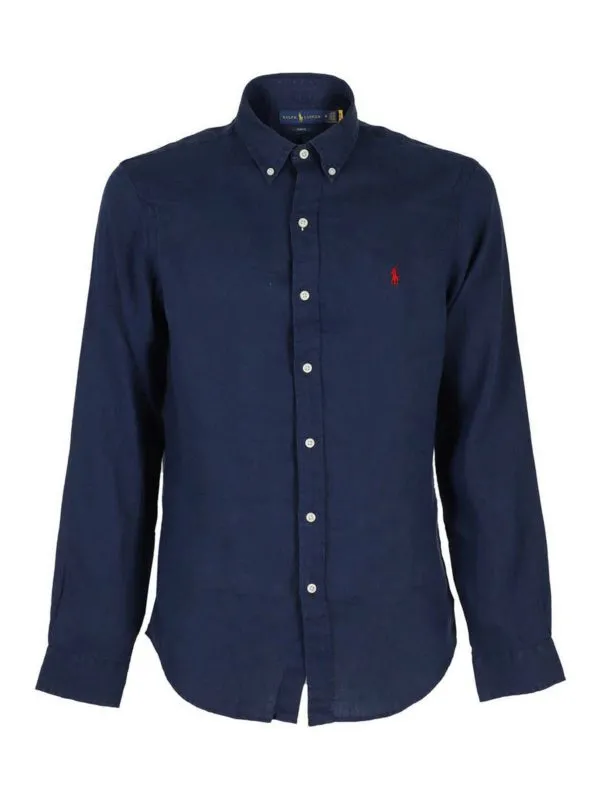 Polo Ralph Lauren Chemise - Bleu Foncé - Homme | 710829443001
