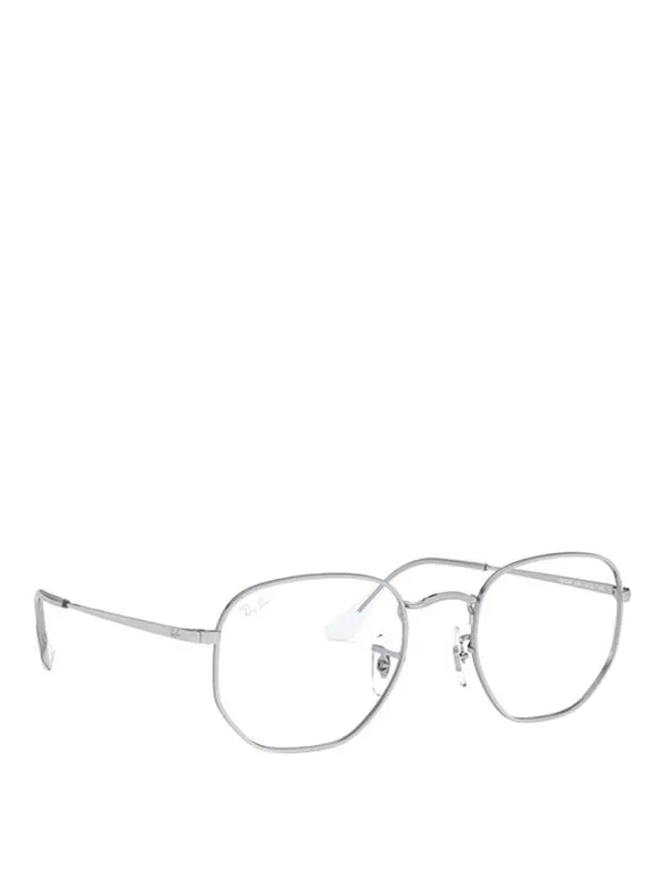 Ray Ban Lunettes - Hexagonal - Argenté - Femme | RX64482501