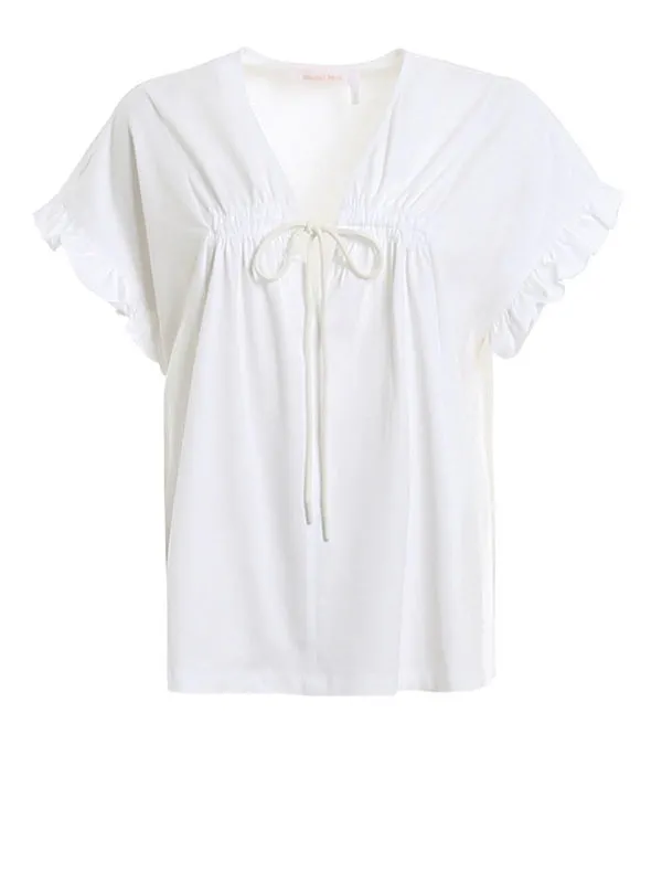 See by Chloé Blouse - Blanc - Blanc - Femme | CHS20UJH24097109