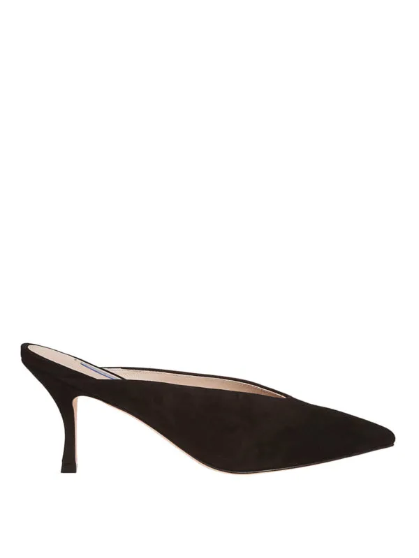 Stuart Weitzman Mules - Lulah - Noir - Femme | LULAHBLACK