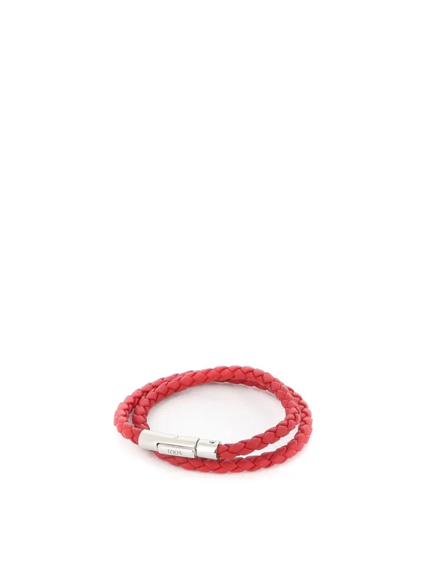 Tod's Bracelets - Rouge - Rouge - Homme | XEMB1900200FLRR011