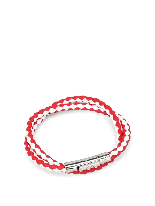 Tod's Bracelets - Rouge - Rouge - Homme | XEMB1900200FLR2089