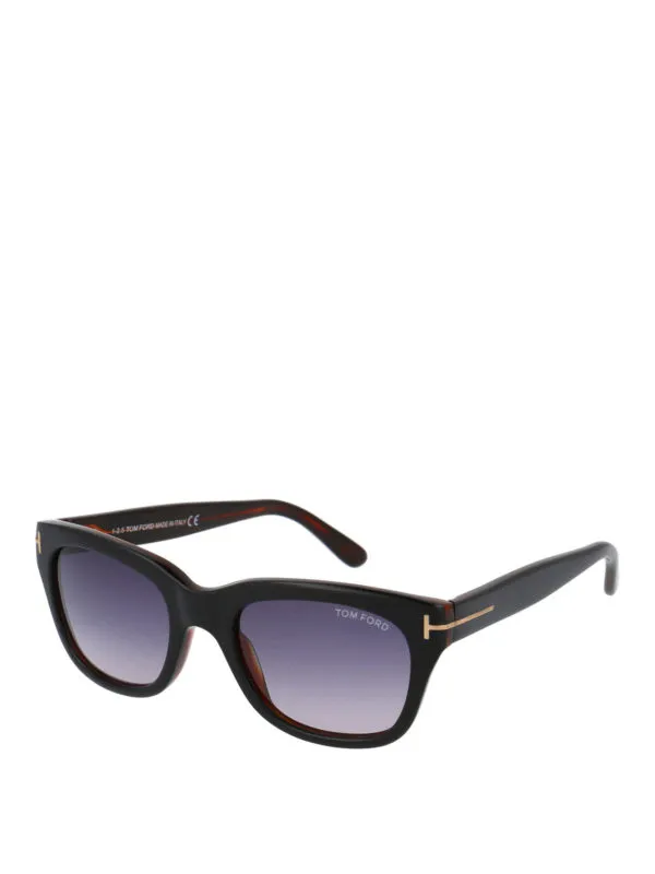 Tom Ford Lunettes De Soleil - Noir - Noir - Homme | FT023705B