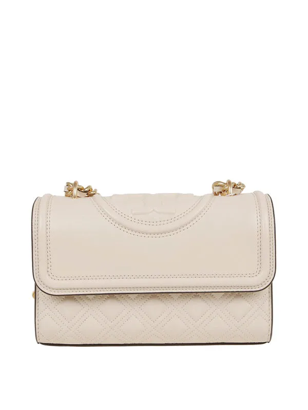 Tory Burch Sac Bandoulière - Fleming S - Beige Clair | 75576122